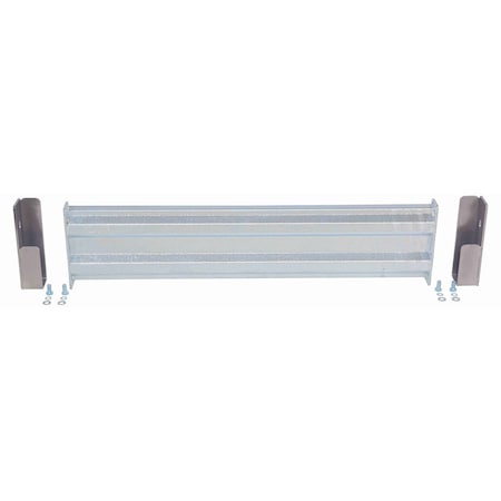 Vestil Galvanized Guard Rail-Drop In 41.875 In GR-F2R-DI-4-HDG